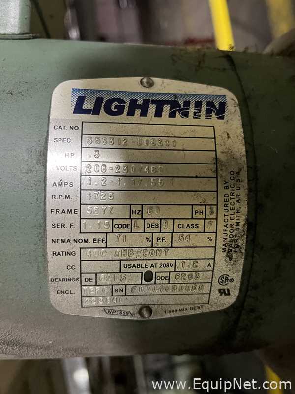 Tanque aço inox CMC Letco Industries .  900 Galão
