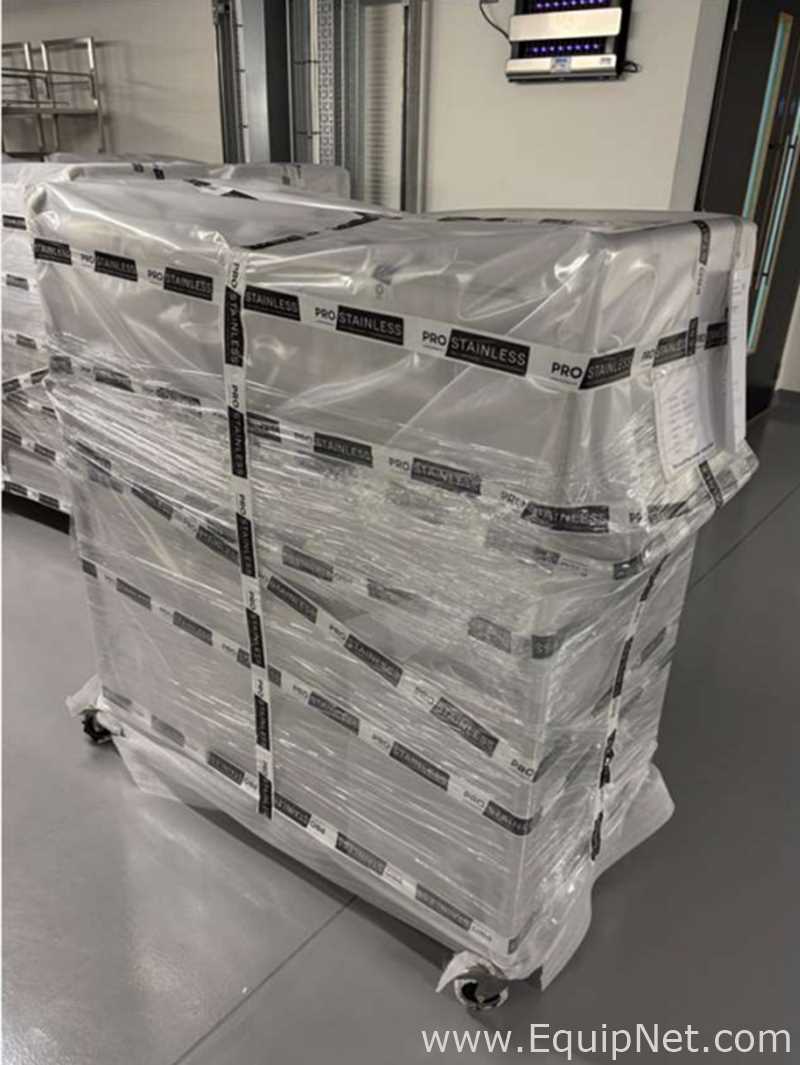 Lot of 6 ProStainless Manufacturing Carts