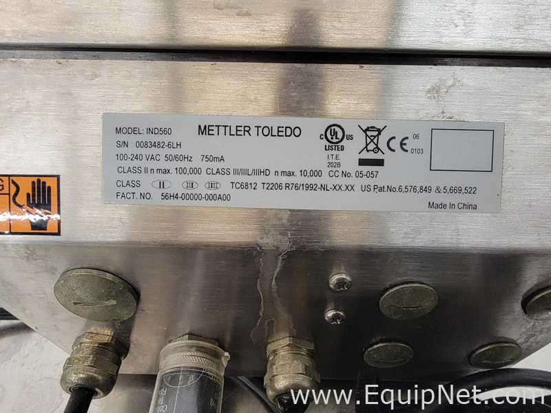 Lot of 2 Mettler Toledo IND560 Scale