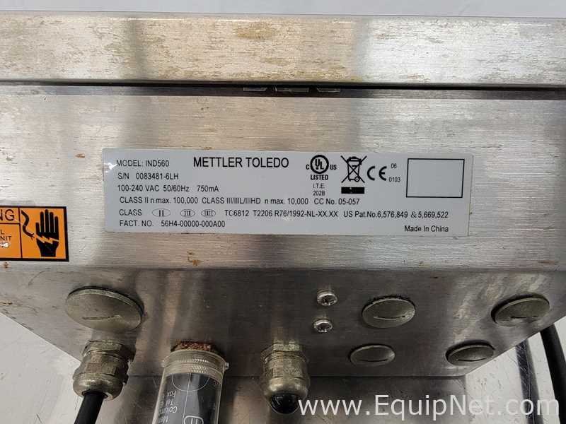 Lot of 2 Mettler Toledo IND560 Scale