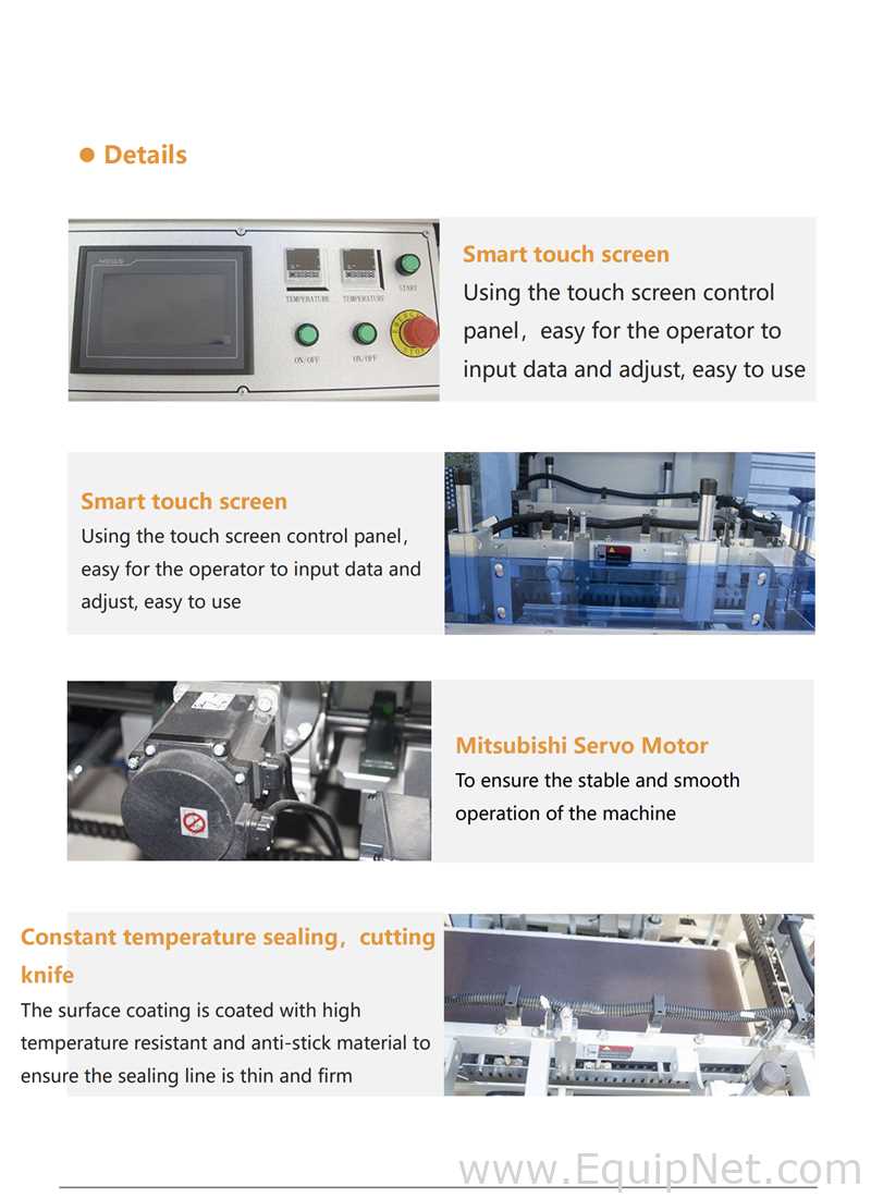 Unused Packaging Equipment GPS-5030LW Shrink Tunnel