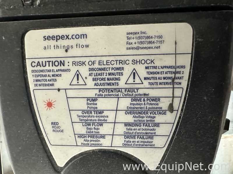 Seepex  MD 0005-24 Metering Pump Cart