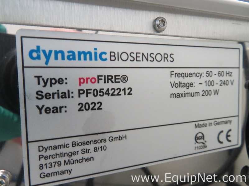 Equipo analítico Dynamic Biosensors proFIRE