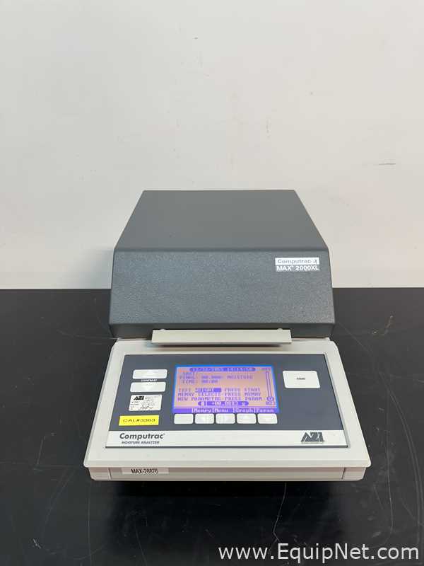 Analisador de Umidade Arizona Instruments Computrac