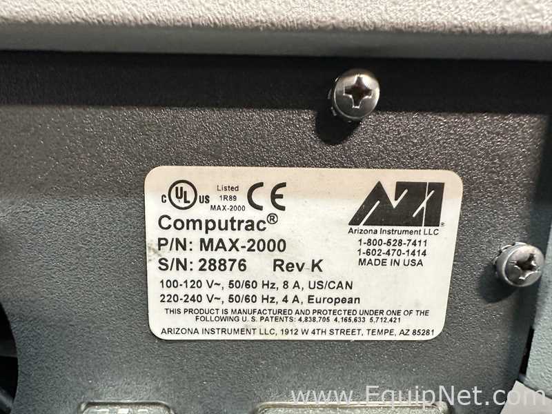 Analisador de Umidade Arizona Instruments Computrac