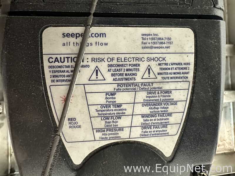 Seepex  MD 0005-24 Metering Pump Cart