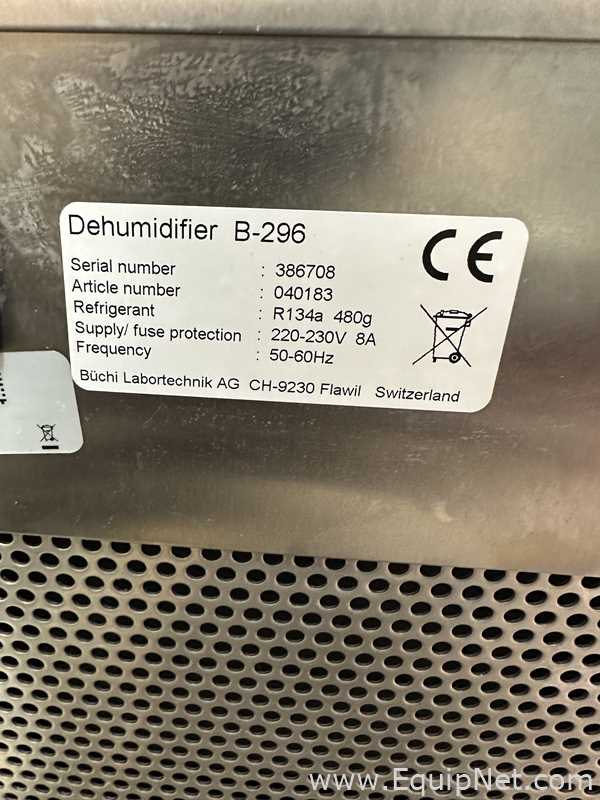 Buchi B-290 Mini Spray Dryer With B-295 Inert Loop And B-296 Dehumidifier
