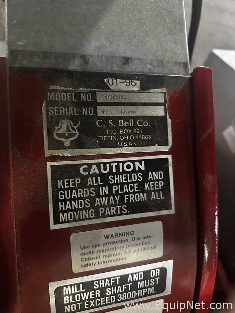 C.S. Bell Co. 10HMBDPK 3 HP Hammer Mill/Grain Grinder