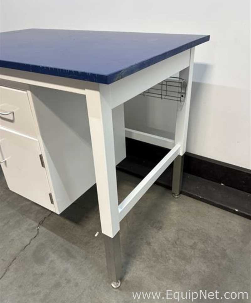 Lot of 10 Four Foot Blue Lab Benches