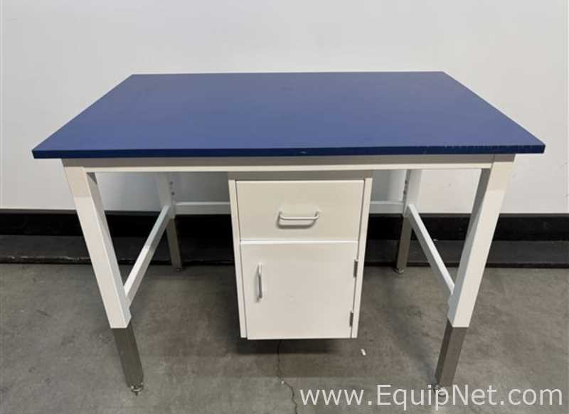 Lot of 10 Four Foot Blue Lab Benches