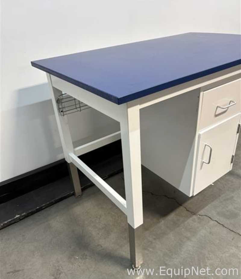 Lot of 10 Four Foot Blue Lab Benches