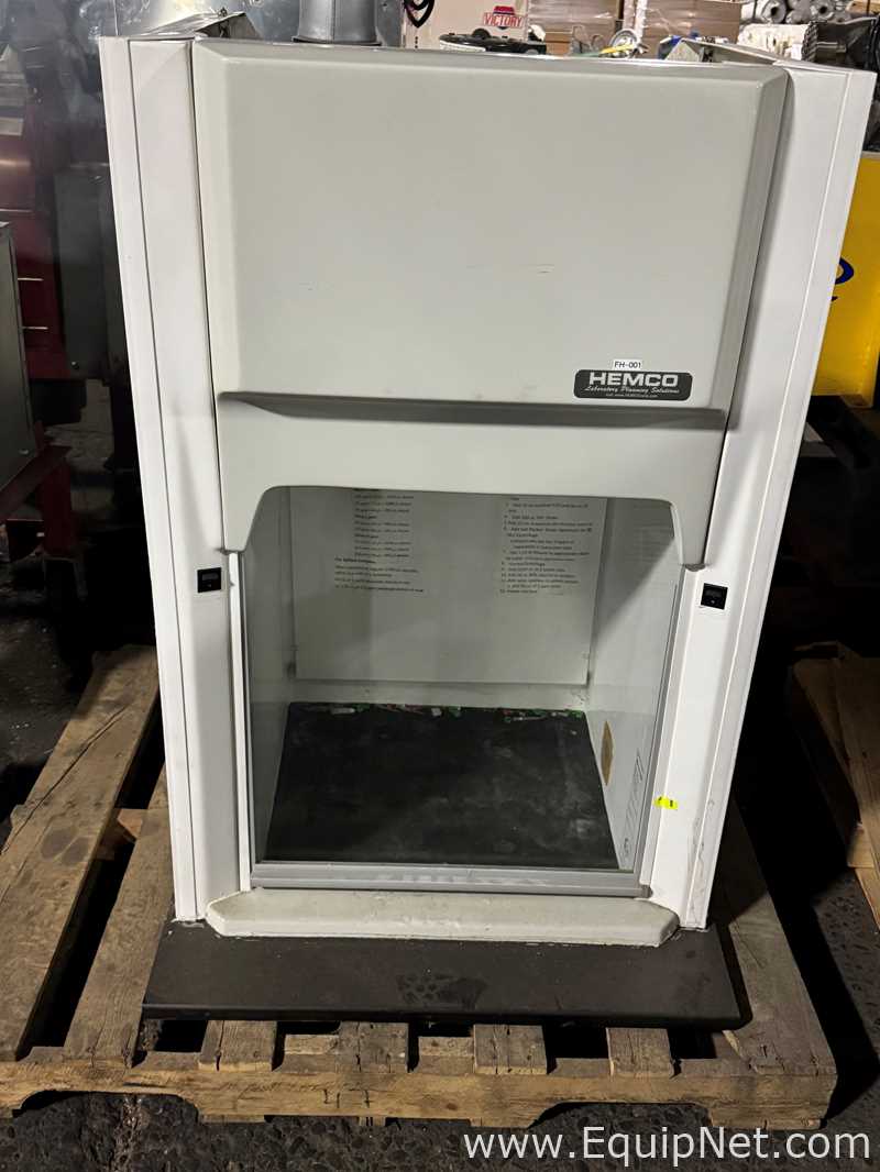 Lot Of Two Hemco EcoFlow Fume Hoods 36 Inch and 30 Inch Wide
