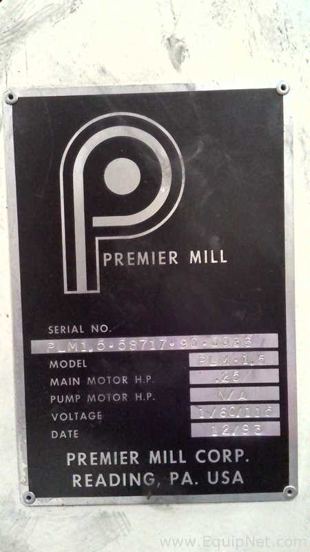 Premier Mill PLM-1.5 Planetary Mixer