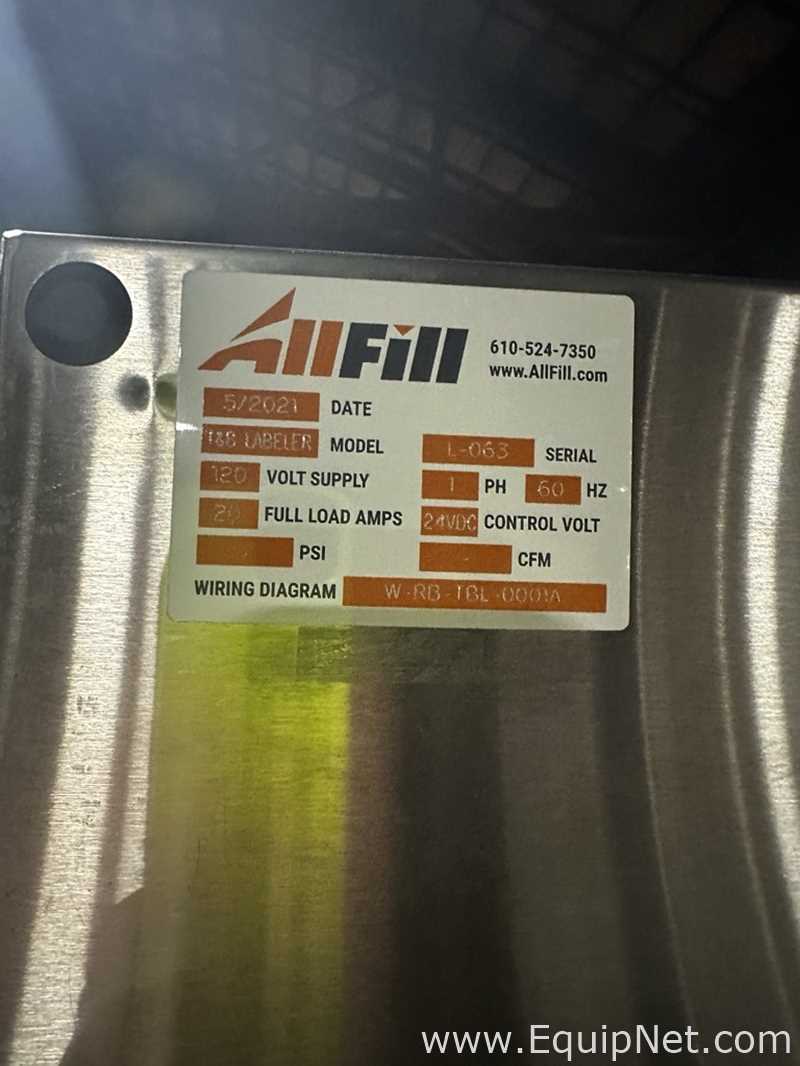 All Fill, Inc. Top and Bottom Bag  Labeling System