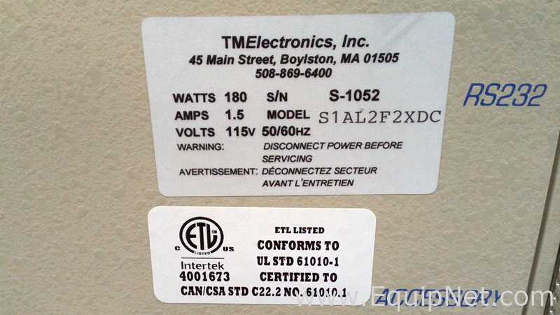 Testador de Vazamentos TM Electronics Inc. S1AL2F2XDC