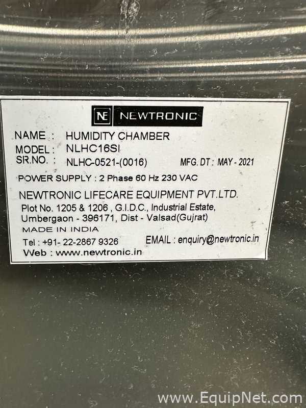 Newtronic NLHC16SI Environmental and Stability Chamber
