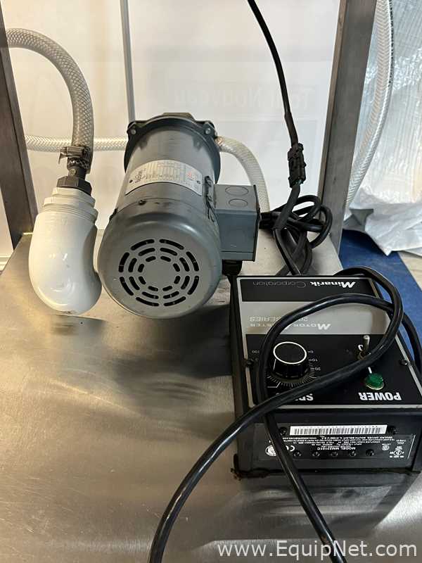 Accutek Packaging Equipment Co. Inc. Heated Mini Pinch Bottle Fill Station
