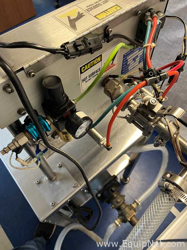 Accutek Packaging Equipment Co. Inc. Heated Mini Pinch Bottle Fill Station