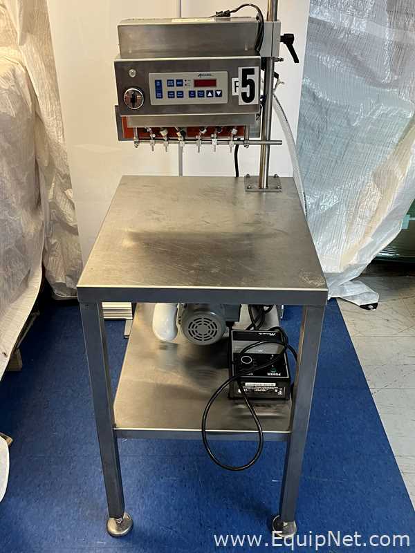 Accutek Packaging Equipment Co. Inc. Heated Mini Pinch Bottle Fill Station