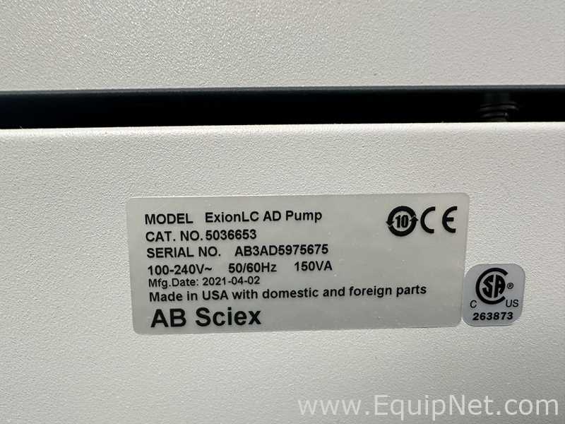 Espectrômetro de Massa Sciex 7500