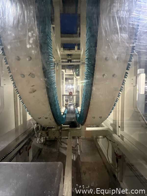 Etavoni 180 Degree Curved Conveyor Belt Elevator with Downstream Conveyors - Line 5
