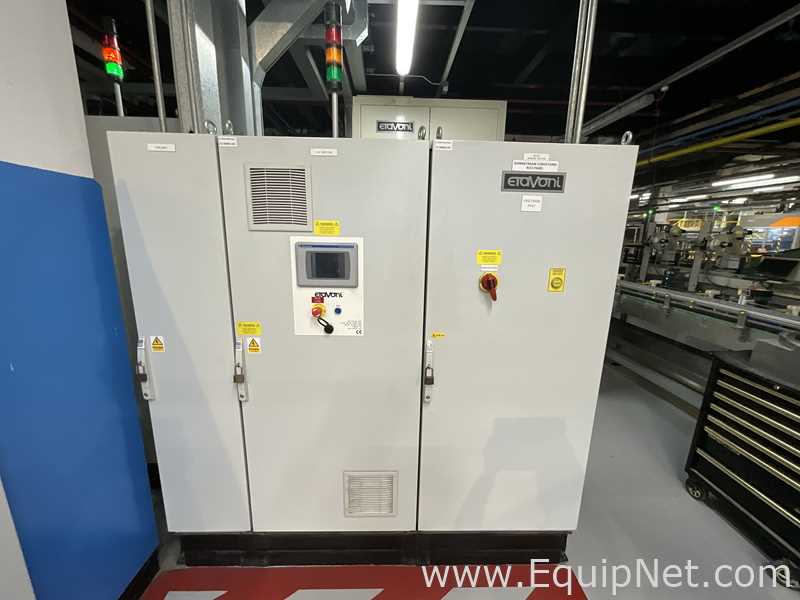 Etavoni 180 Degree Curved Conveyor Belt Elevator with Downstream Conveyors - Line 5