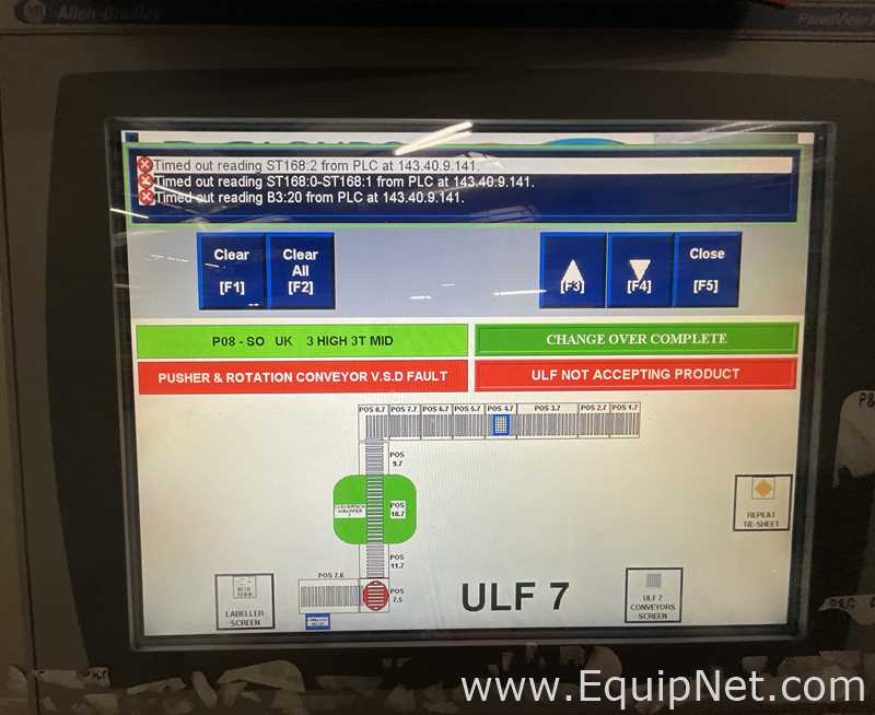 OCME P.Orion B Palletiser - Line 4 and 7