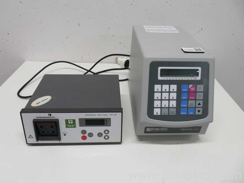 Bioblock Scientific Co Vibracell 75043 Ultrasonic Processor with Amersham Pharmacia Power Supply