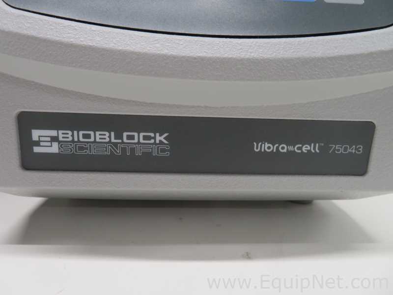 Bioblock Scientific Co Vibracell 75043 Ultrasonic Processor with Amersham Pharmacia Power Supply