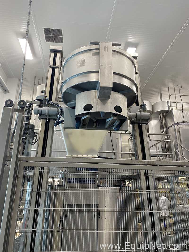 San Cassiano ER2 Bowl Lifting and Tilting Machine