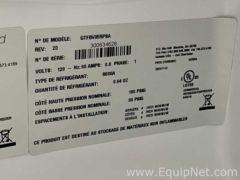 Refrigeradores Fisher Brand GTFBV05RPSA