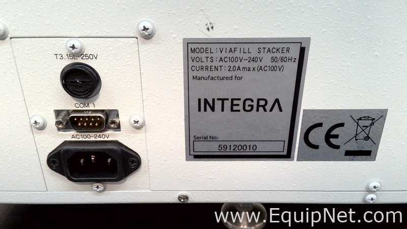 Integra VIAFILL Reagent Dispenser with VIAFILL Stacker