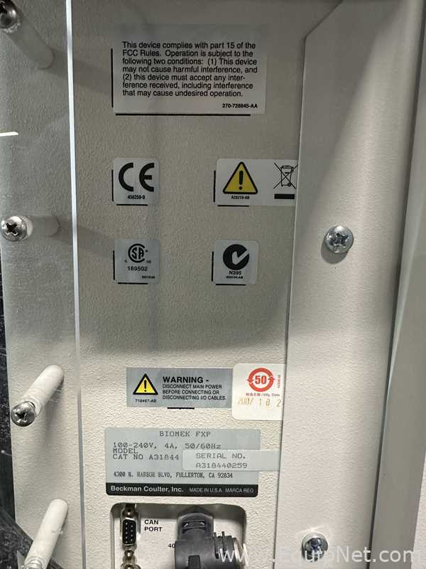 Beckman Coulter Biomek FXp Liquid Handler