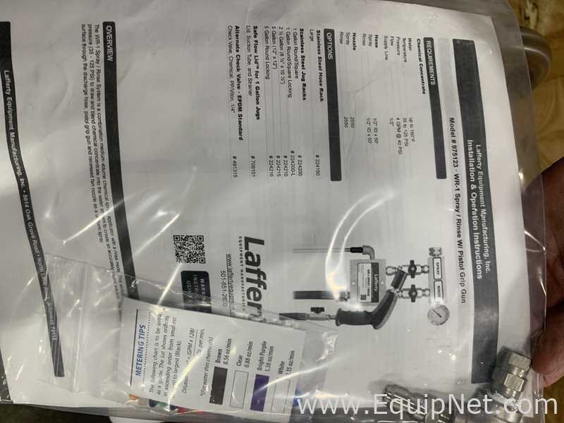 Lavadora Lafferty Equipment and Manufacturing 975123.  20 Galones