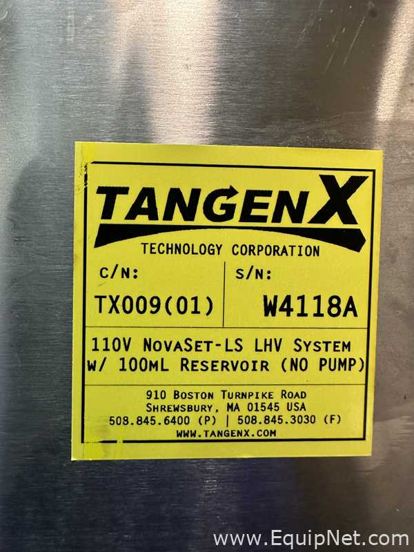 Lot Of TangenX TX00901 And SIUS 4-Bolt Manual Clamp Tangential Flow Filtration TFF