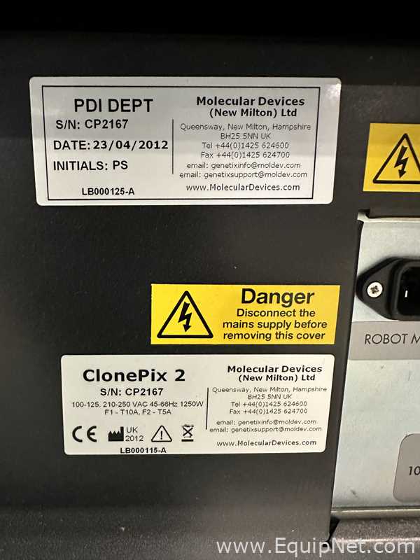 Separador Molecular Devices ClonePix 2