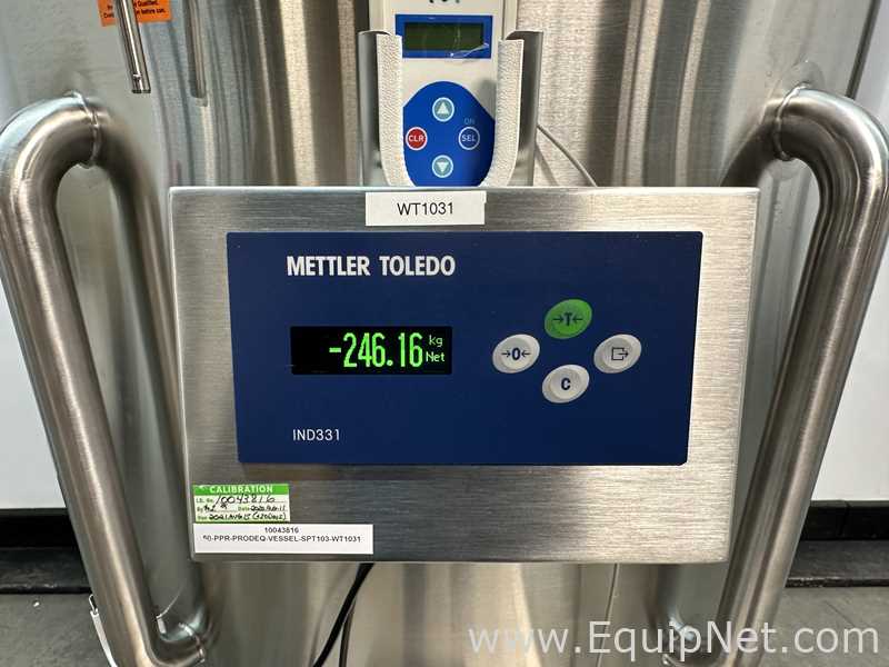 Recipiente Mezclador Millipore Mobius Mix 1000L