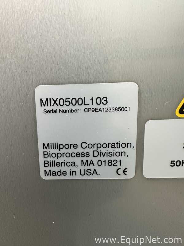Recipiente Mezclador Millipore Mobius Mix 1000L