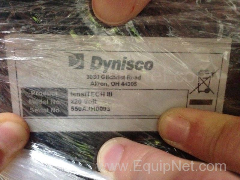 Máquina de verificación Dynisco tensiTECH III Sin usar