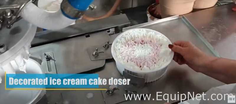 Teknomatic Ice Cream Cake Doser Depositor for Food Equipment