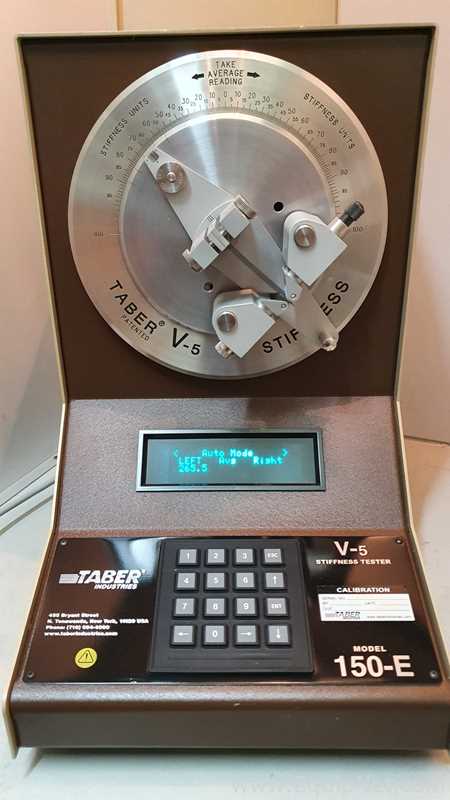 Taber V-5 150-E Stiffness Tester