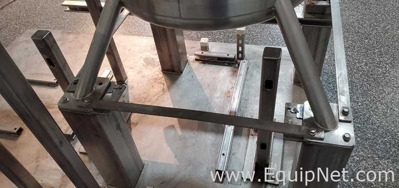 DCI 110 Gallon Stainless Steel Jacketed Mixing Kettle