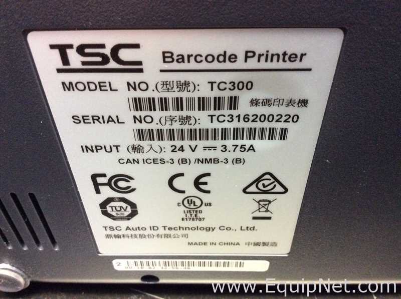 TSC Printers TC300 Barcode Printer 