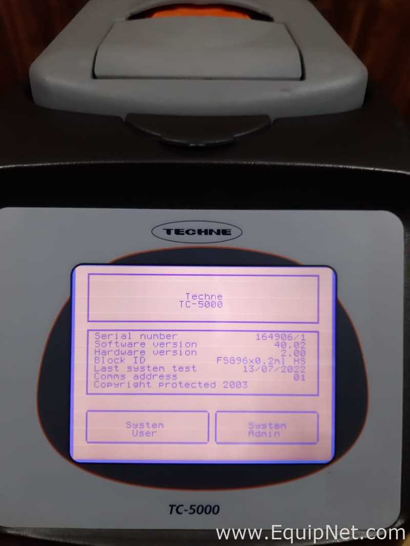 Techne TC-5000 PCR and Thermal Cycler