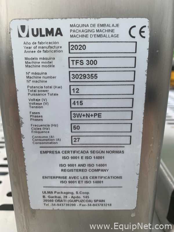 Termoformadora e Prensa Cortadora Ulma TFS 300