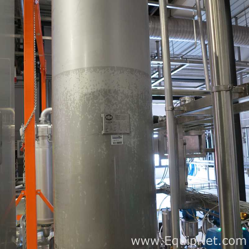 M Roth 9.8 HL - 8.3 Lt Tanque Vertical De Acero Inoxidable