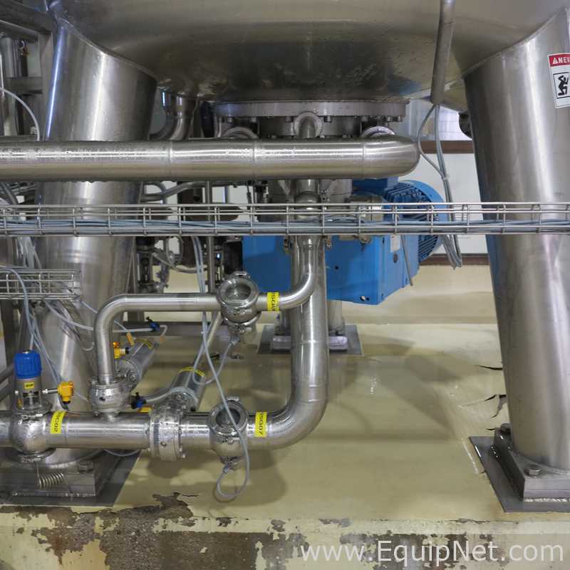 PALL 40 HL - 34 bbl Stainless Steel 1.4301 Rotating Plate Filter