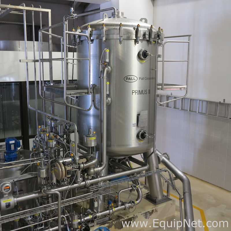 PALL 40 HL - 34 bbl Stainless Steel 1.4301 Rotating Plate Filter