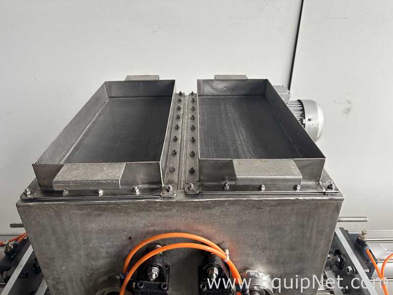 Loypack QJJ150Stainless One Shot Molding Machine 100Kg Twin Hopper