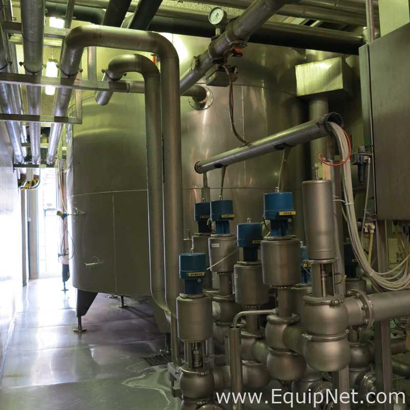 CIP 150 HL - 127 bbl Stainless Steel Vertical Tank